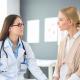 patient talking with a doctor