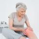 person with knee pain